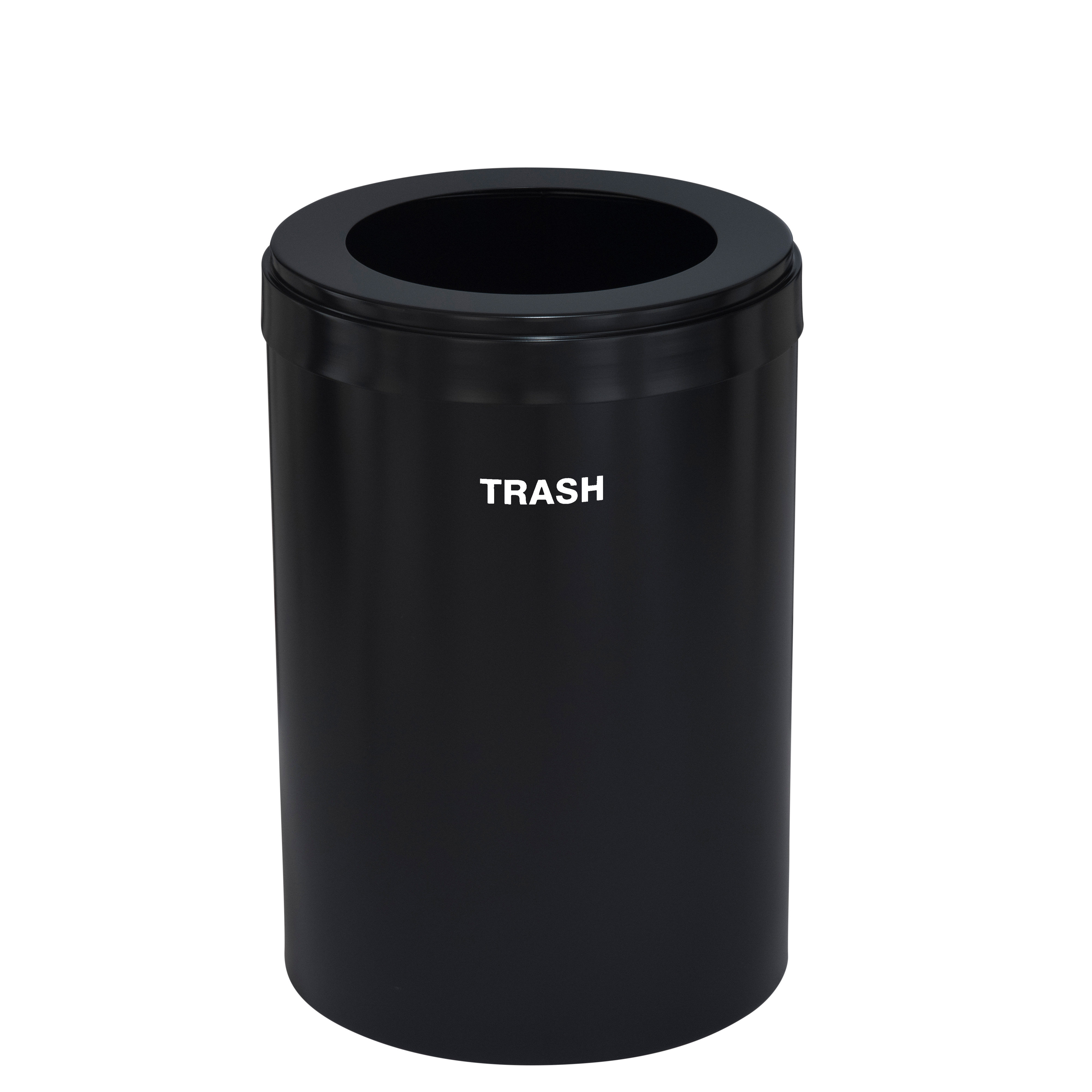 Glaro, Inc. Steel Open Trash Can Wayfair