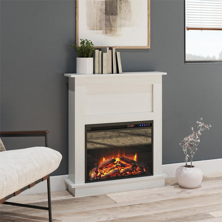 Thaddeus 31.65'' W Electric Fireplace
