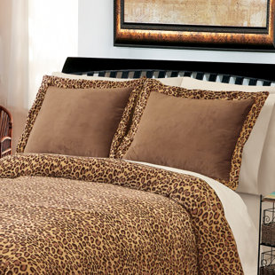 cheetah euro pillow
