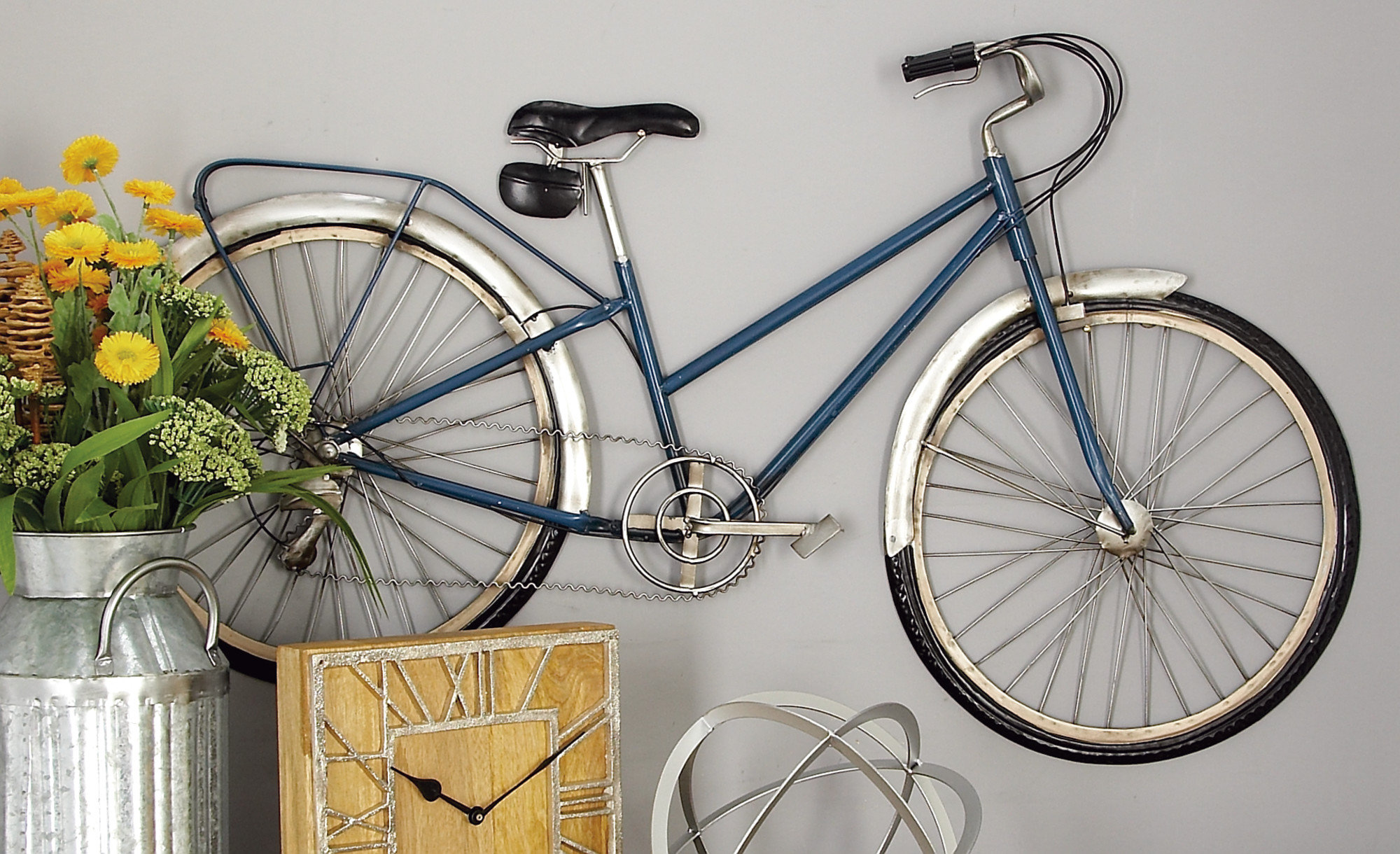 Williston Metal Bicycle Wall Décor & Reviews Wayfair