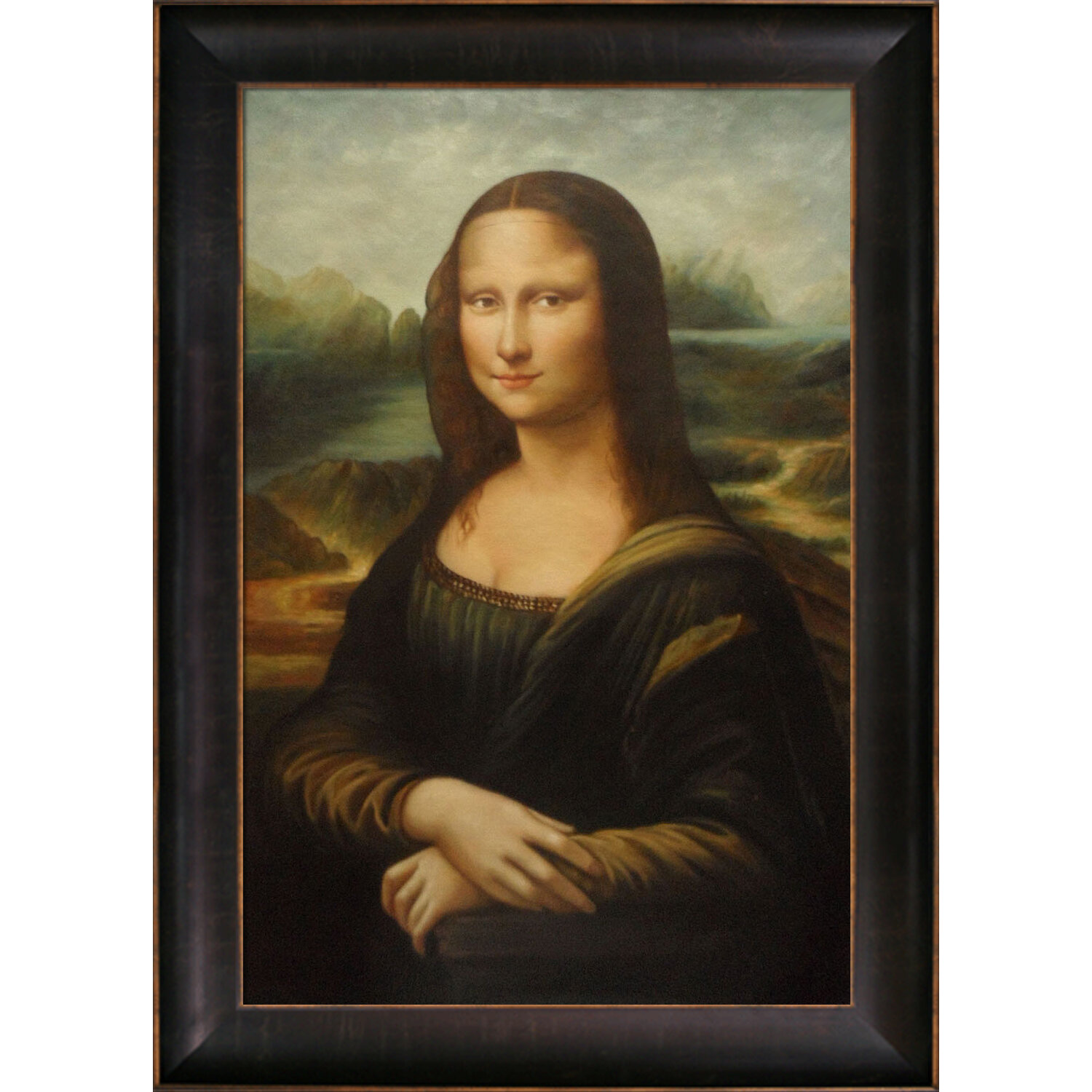Леонардо да Винчи Мона Лиза оригинал максимальное качество