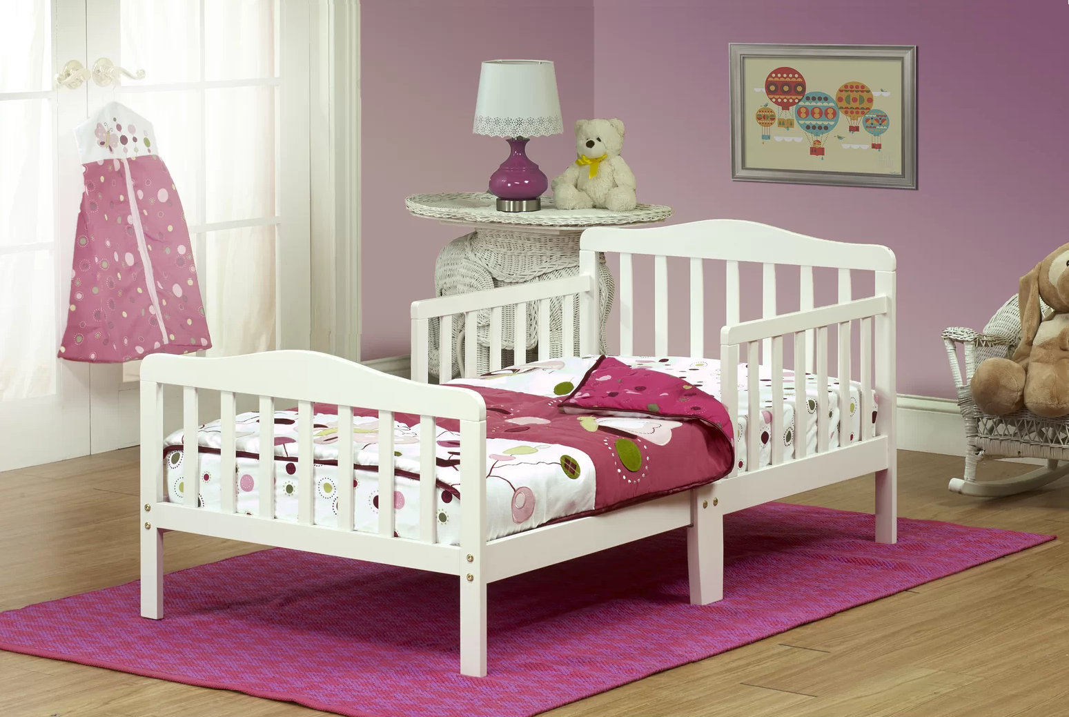 Harriet Bee Grendel Toddler Solid Wood Platforms Bed by Harriet Bee