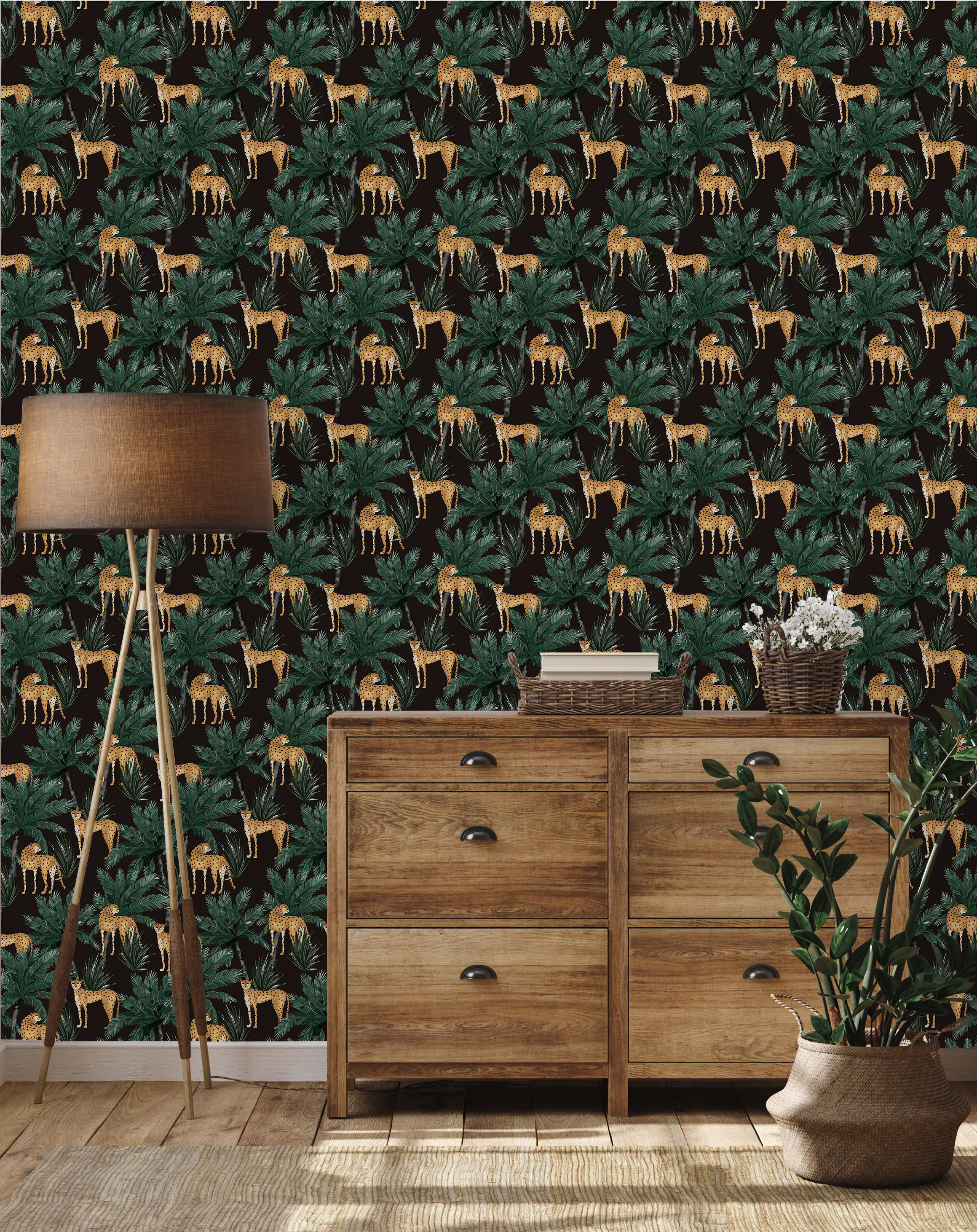 Bayou Breeze Elsner Floral Wallpaper Wayfair