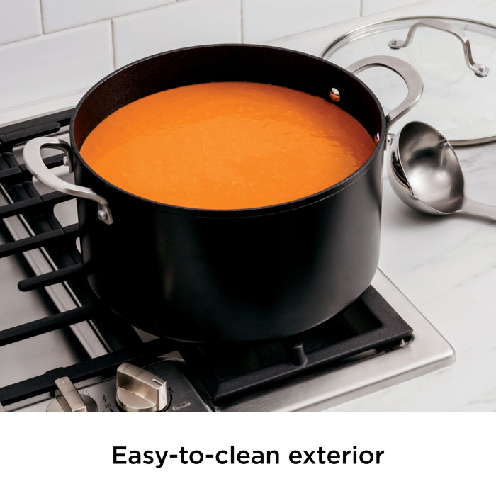 Ninja Foodi Neverstick 6 1/2-Quart Stock Pot With Glass Lid & Reviews ...