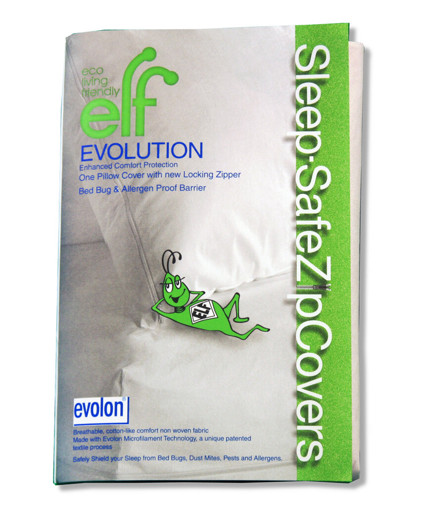 Sleep Safe EVOLON Dust Mite Bed Bug Allergy Mattress Encasement Cover Full 9" 