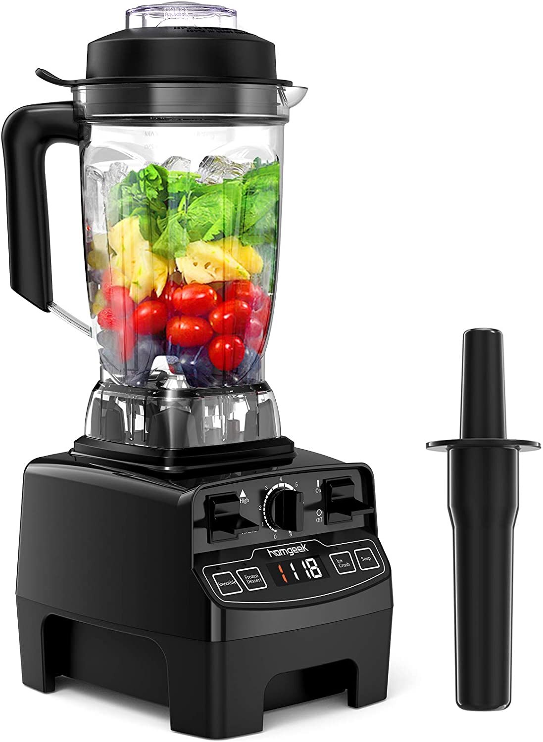 Ice, Updated 2019 Version Professional Personal Countertop Blender For Smoothie 