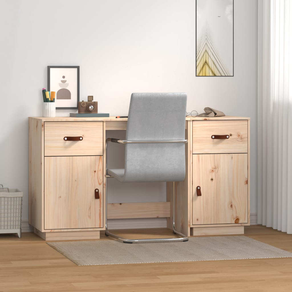 Brayden Studio Riviere 135Cm W Rectangular Writing Desk | Wayfair.co.uk