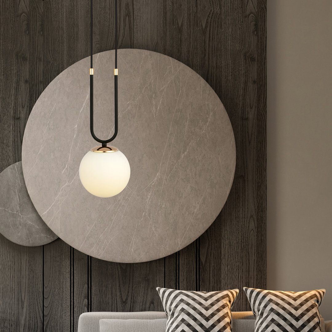 EMIBIG Lighting Kugel-Pendelleuchte 1-flammig Glam
