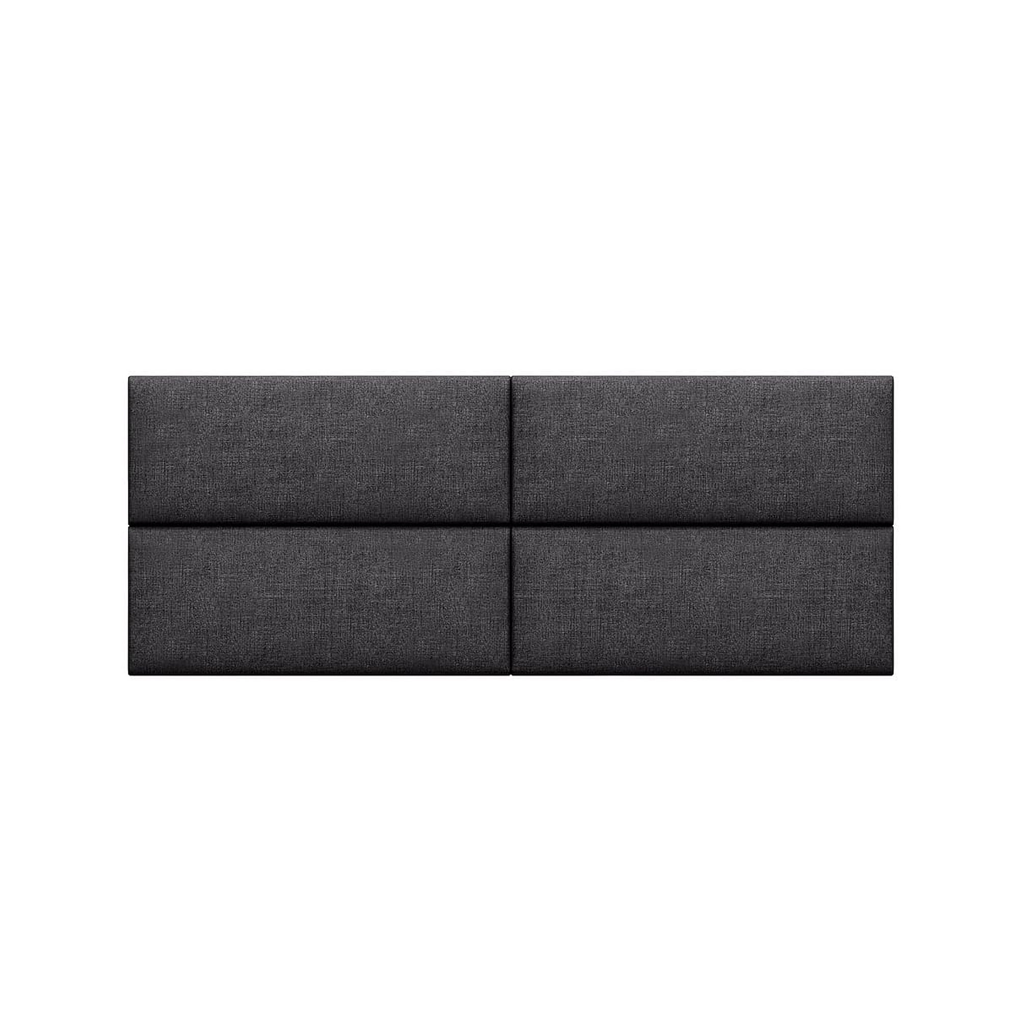 Latitude Run® Panelist Modern Padded Headboard Set of 4 Wall Mounted