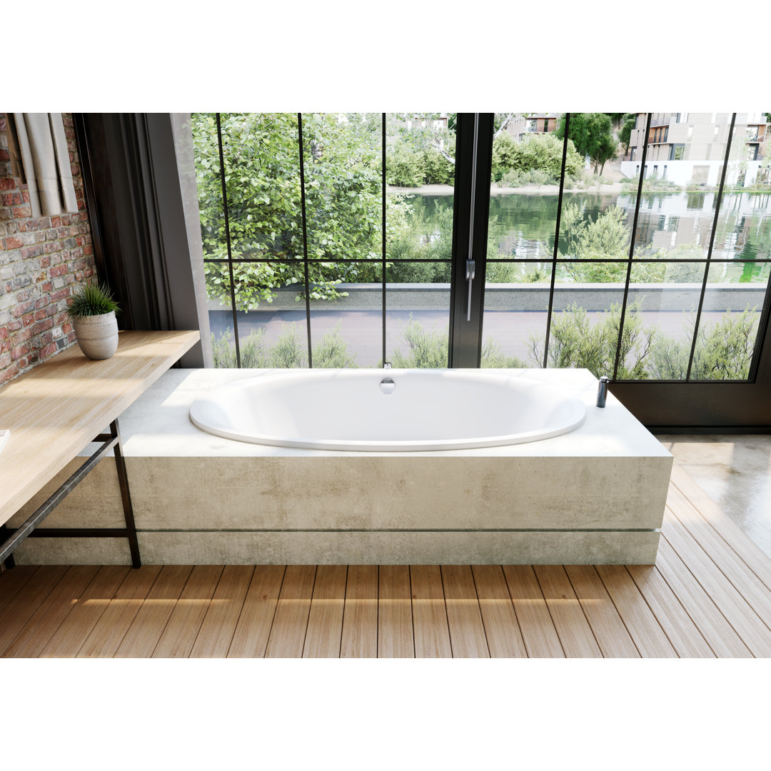 Kaldewei Badewanne Ellipso Duo Oval 286200010001 232, 190 x 100 x 45 cm, weiss