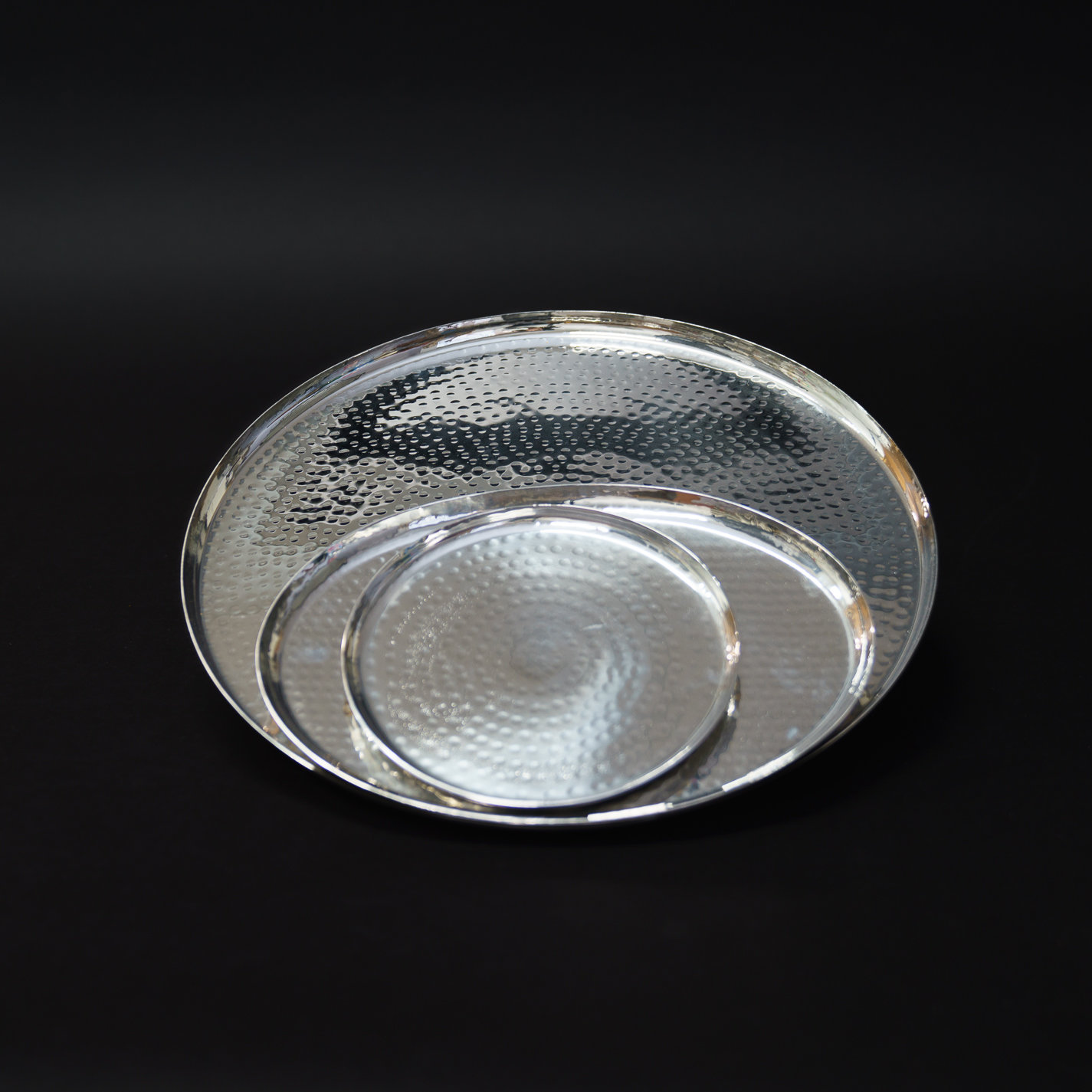 India Handicrafts, Inc. Stainless Steel Tray Wayfair