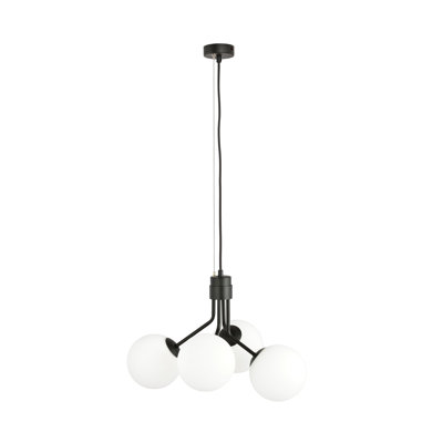 EMIBIG Lighting Ungewöhnliche Pendelleuchte 4-flammig Nova