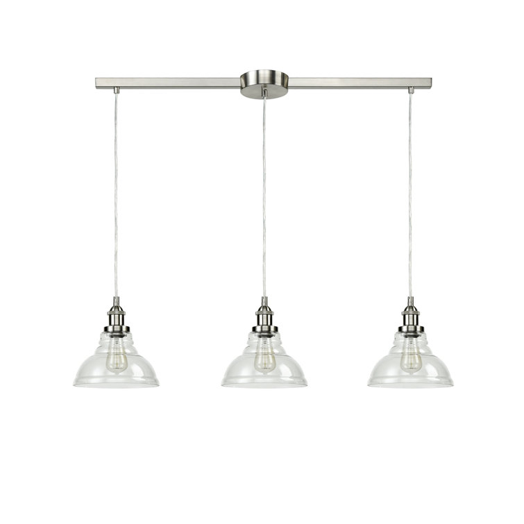 Brysen 3 - Light Kitchen Island Linear Pendant