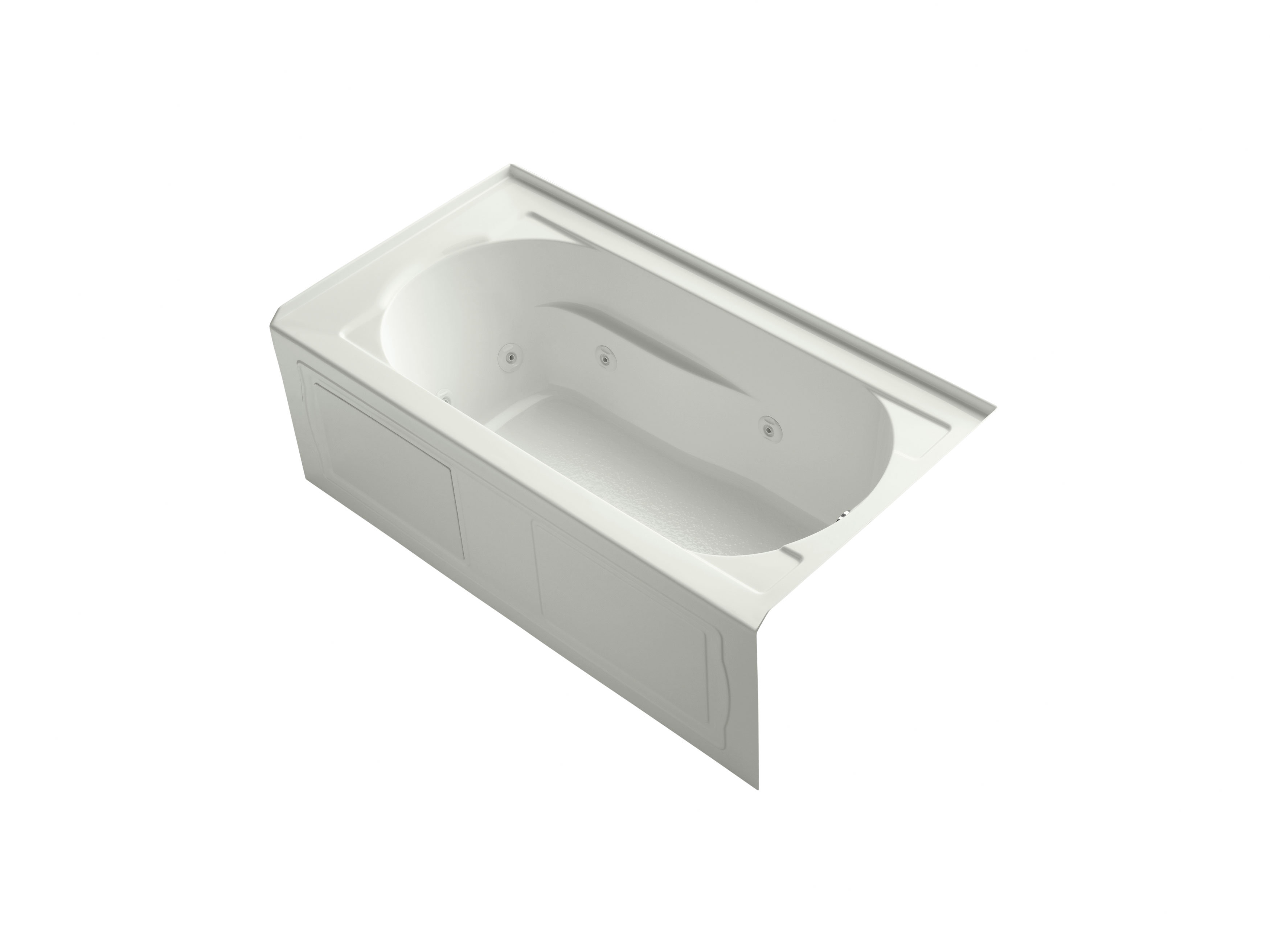 Kohler Devonshire® 60" X 32" Alcove Whirlpool Bath with Integral Apron