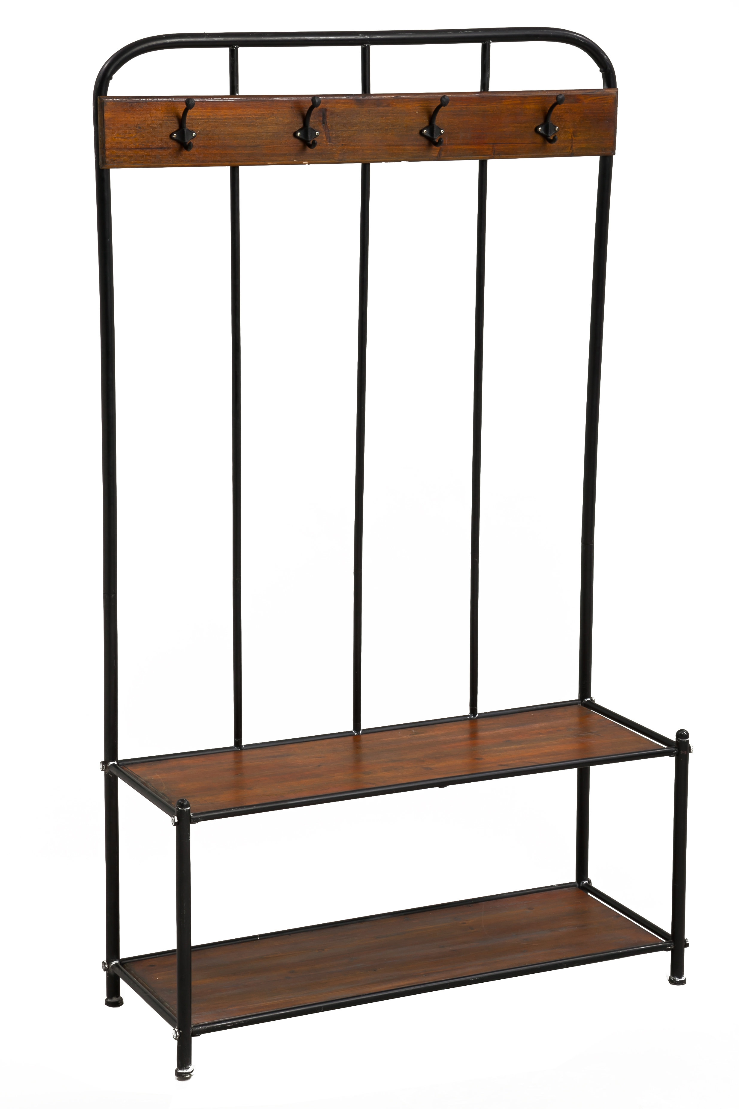 Gracie Oaks Aaliha 40'' Wide Hall Tree Wayfair