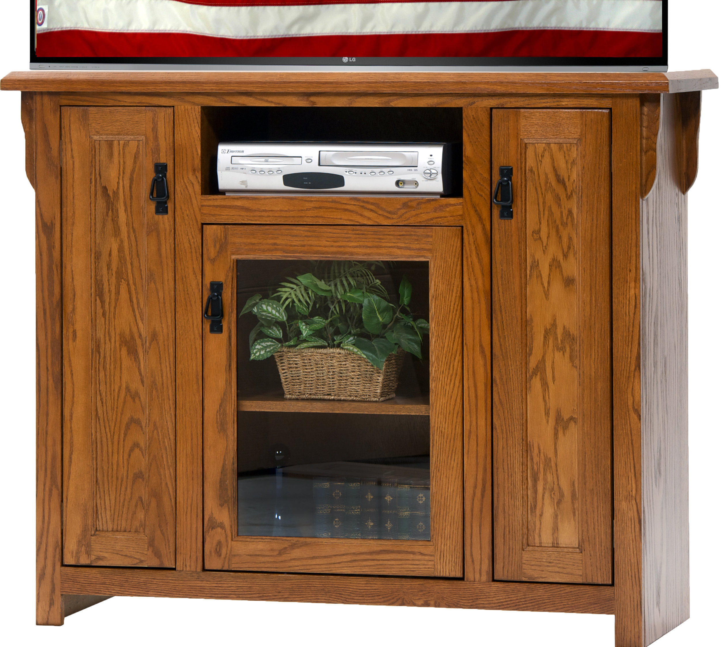 Breakwater Bay Angelina Solid Wood TV Stand for TVs up to 55" Wayfair