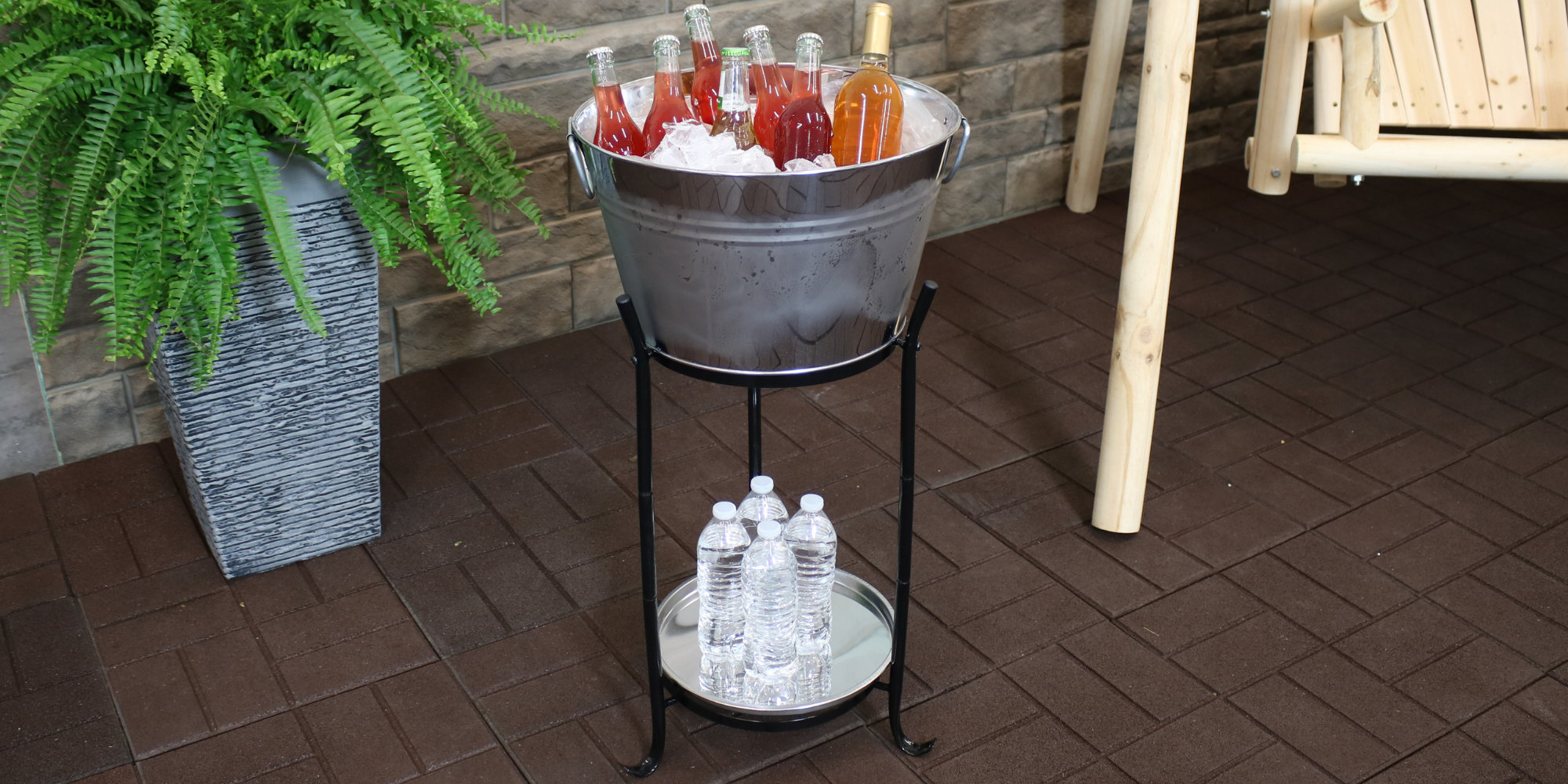 Ebern Designs Anke Ice Bucket Drink Cooler & Reviews Wayfair Canada