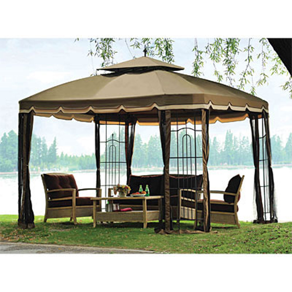 Garden Winds Bay Window Gazebo Replacement Canopy Wayfair