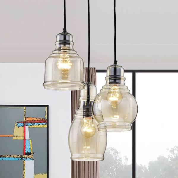 Edison Light Cluster Pendant | Wayfair
