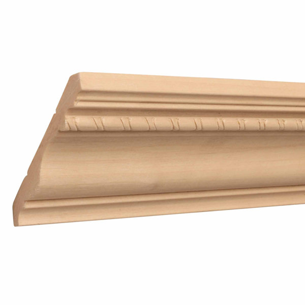 Ornamental Mouldings Hardwood Embossed Rope Moulding 3.75