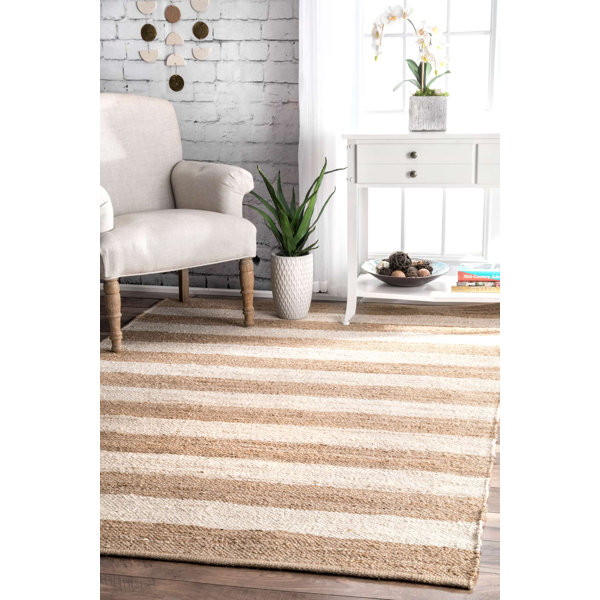 Breakwater Bay Stockton Springs Handmade Flatweave Beige Rug & Reviews ...