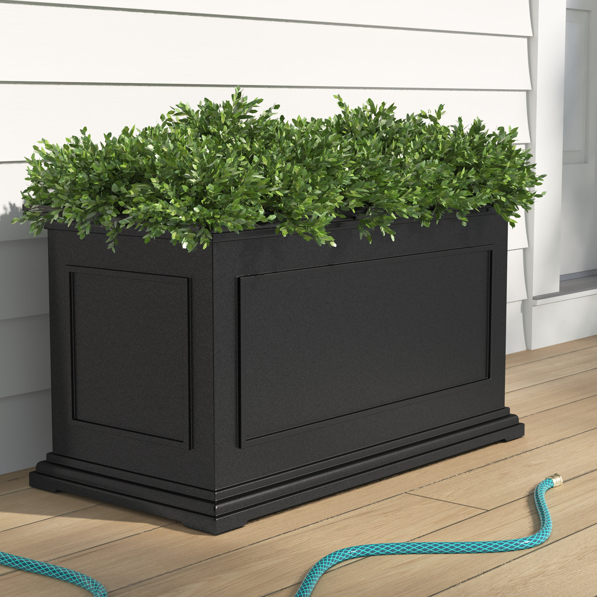 Sol 72 Outdoor™ Abram SelfWatering Plastic Planter Box & Reviews Wayfair
