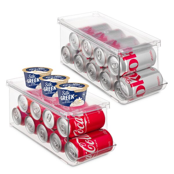 4 In 1 Kitchen & Dining Accessory Refrigerator Space Saver Beer Can Storage Rack 