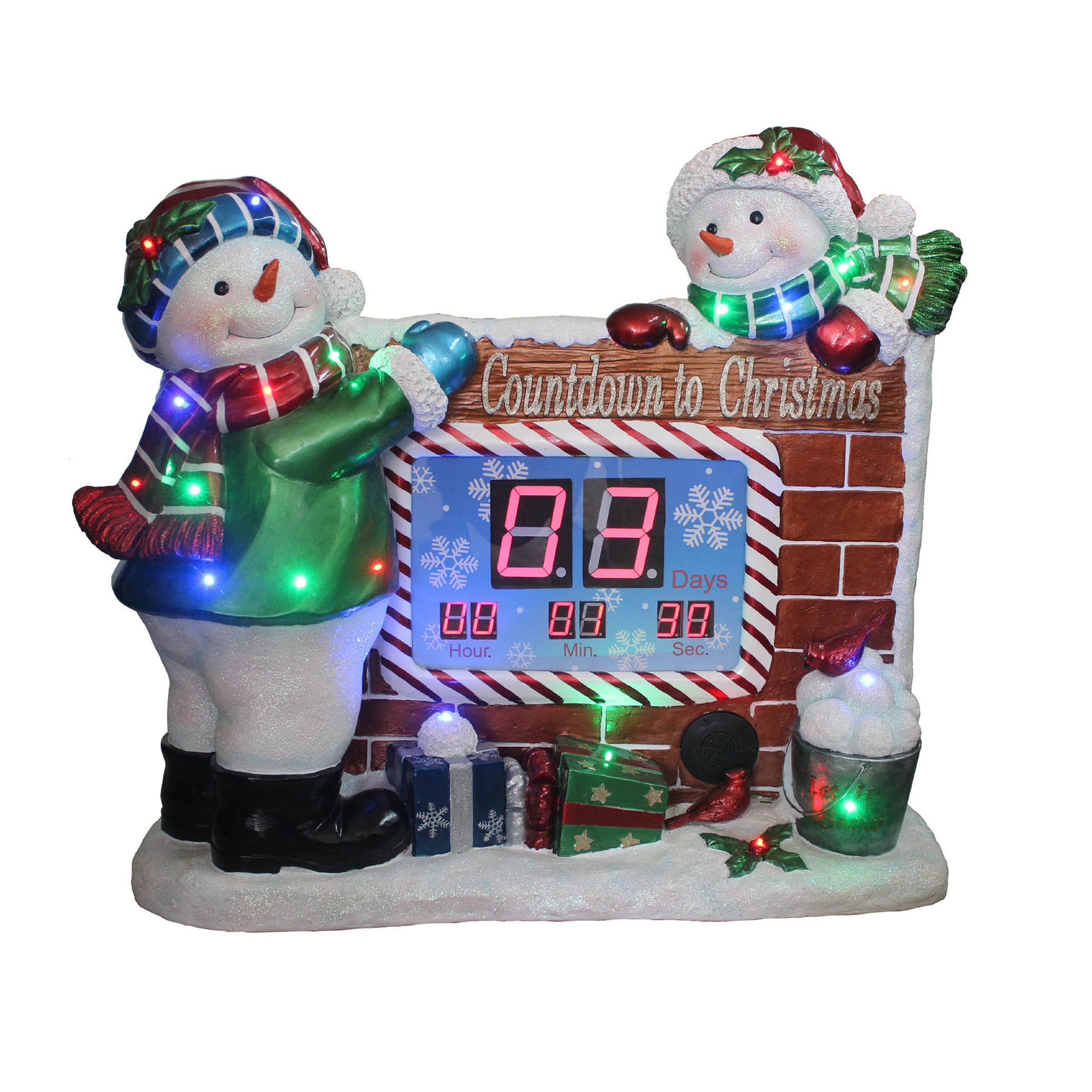 The Holiday Aisle® Christmas Countdown Clock Wayfair