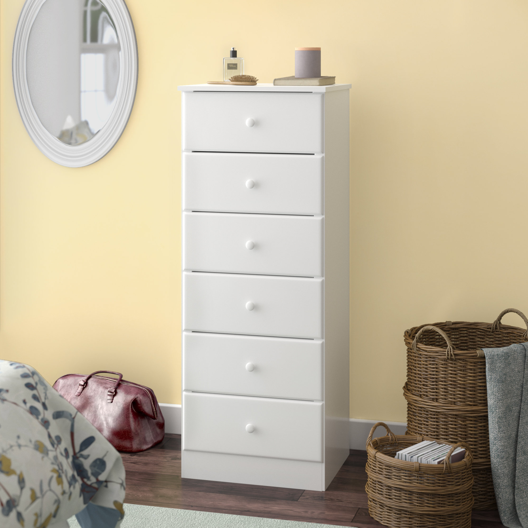 Ebern Designs Hadia 6 - Drawer Dresser & Reviews | Wayfair