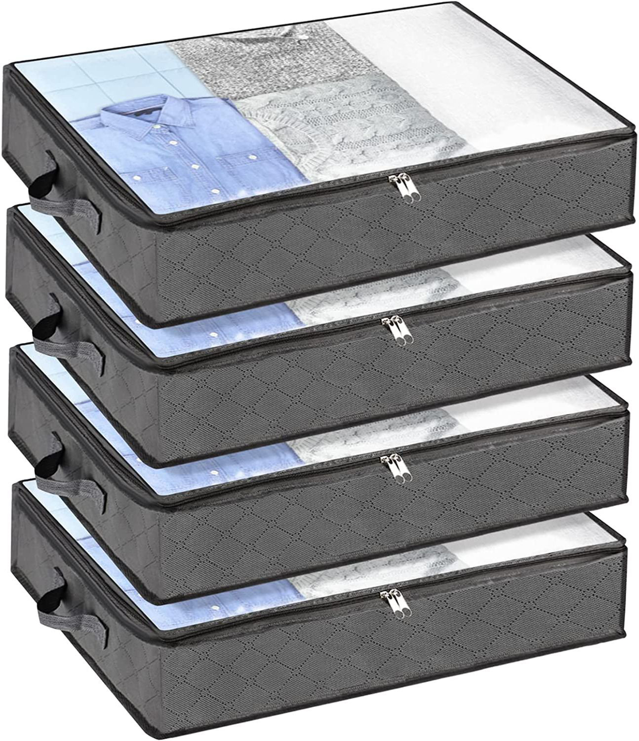 Latitude Run® Fabric Under Bed Storage Set Wayfair