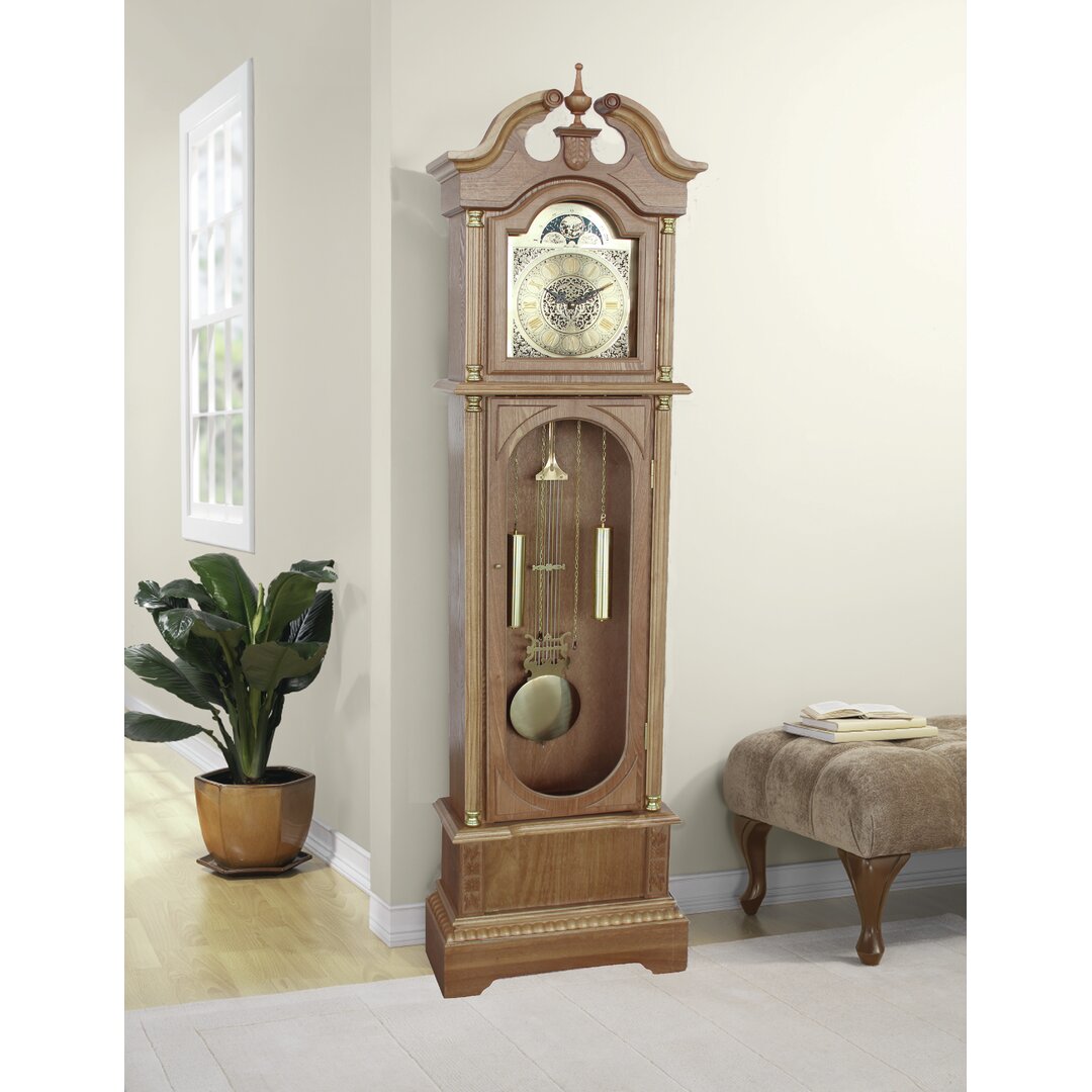 181cm Grandfather Clock brown,red