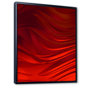 Wrought Studio Abstract Red Wave Liquid Art II Abstract Red Wave Liquid ...