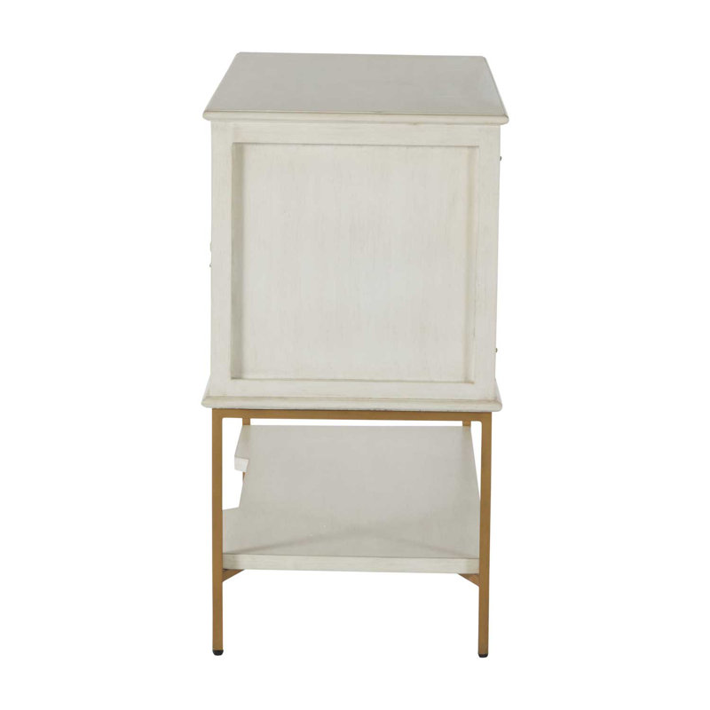 Gabby Riggs Iron Nightstand | Wayfair