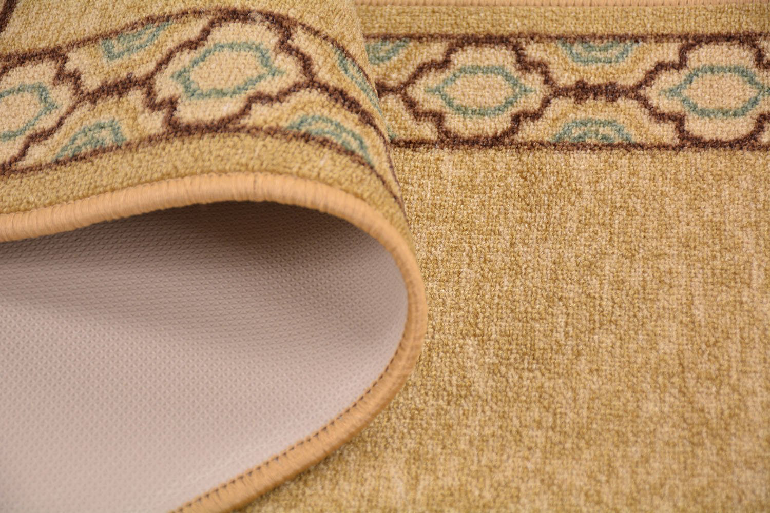 Winston Porter Trellis Bordered Slip Resistant Low Pile Runner Rug