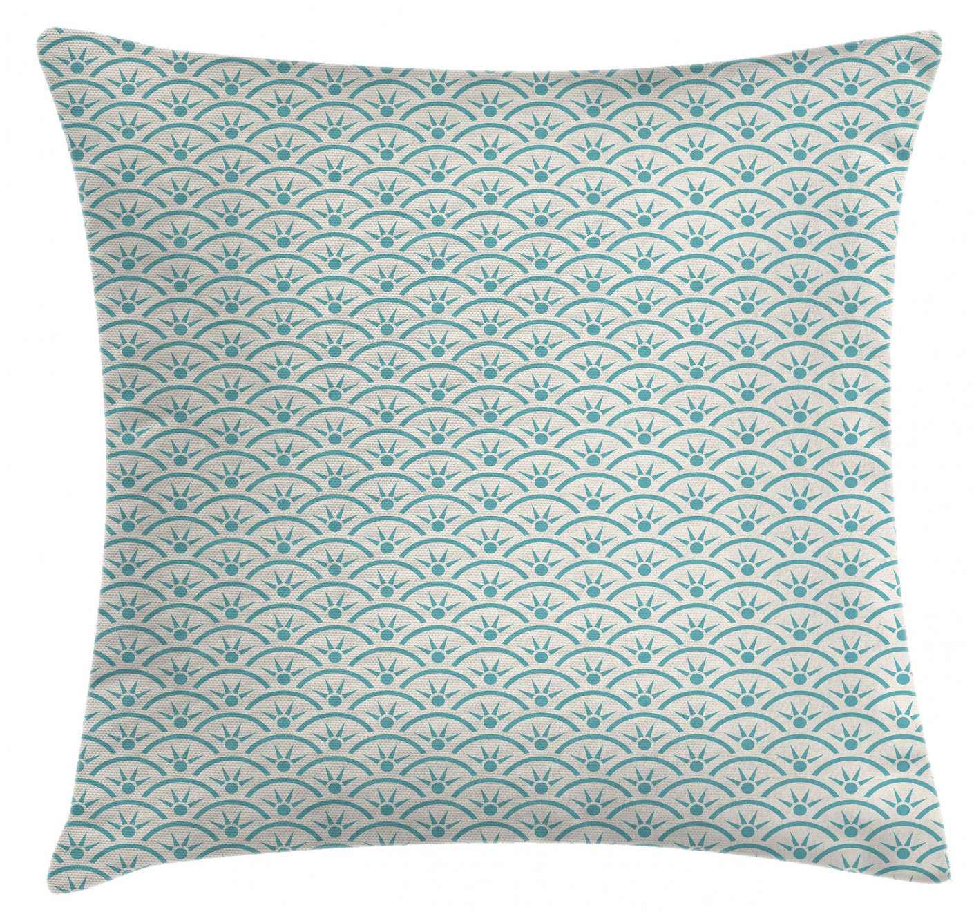 East Urban Home Bubbly Sun And Rays Indoor / Outdoor Geometric36" Throw