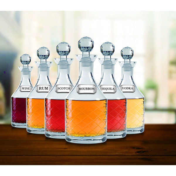 Liquor Decanter Labels | Wayfair