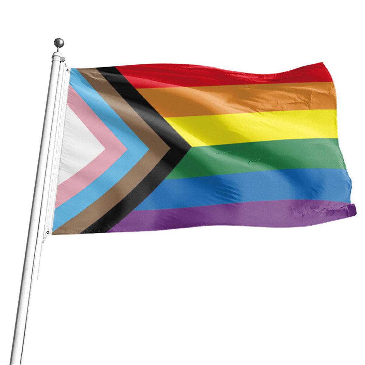 Rainbow Flag 3 x 5 FT Gay Pride Lesbian 36" x 60" LGBT Flag with Grommets 