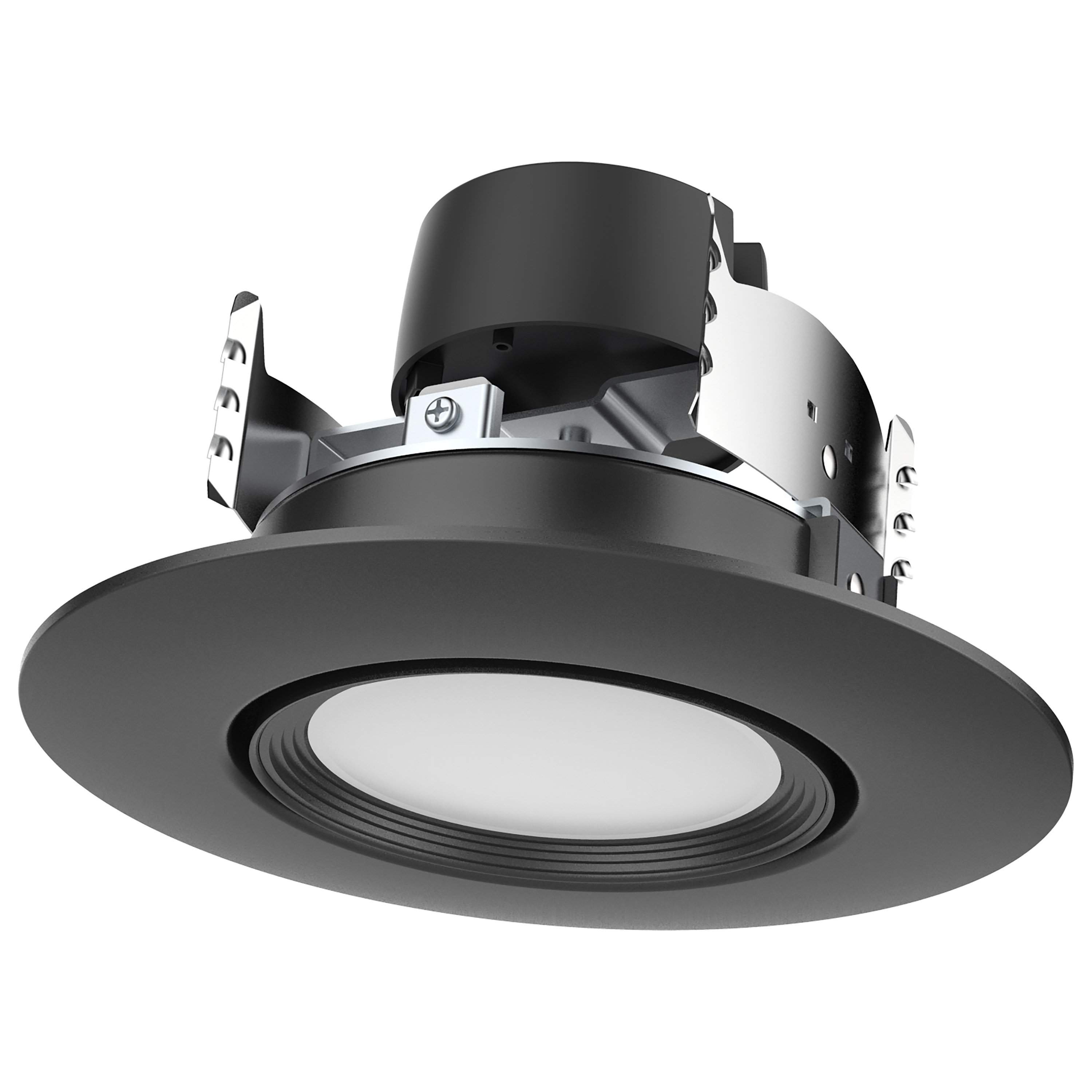 Satco 6.02" Selectable CCT Remodel LED Retrofit Recessed Lighting Kit