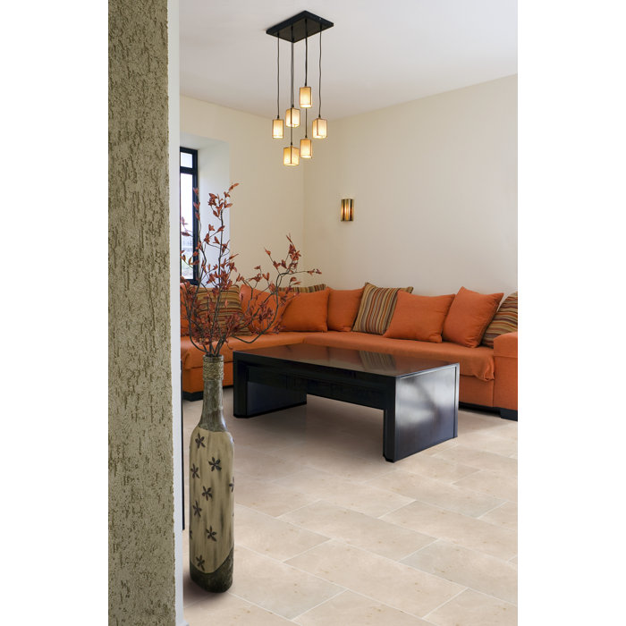 MSI Crema Marfil 12 quot x 24 quot Marble Field Tile Wayfair