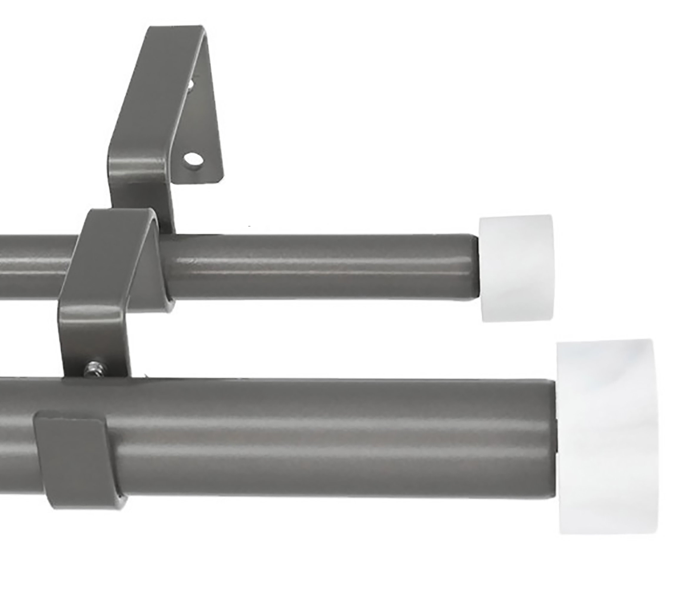 Latitude Run® Adjustable 1" Double Curtain Rod Wayfair