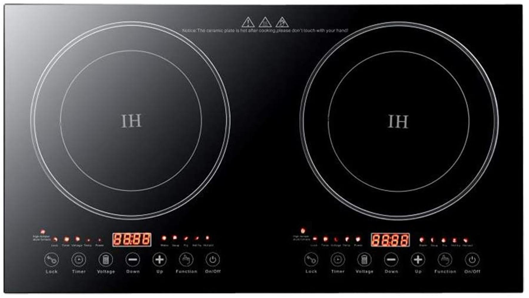 electric dual induction cooker cooktop