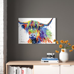 Colourful Animal Canvas 