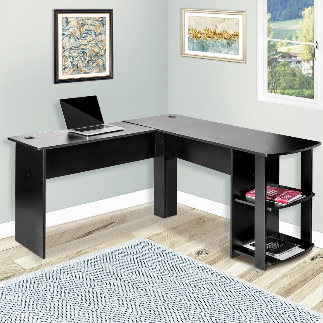 L-Shape Computer Desk black