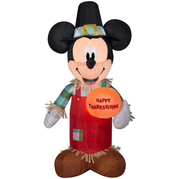 Airblown Mickey Pumpkin Disney 