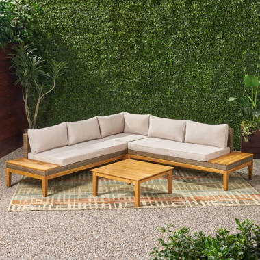 greta sectional seating group with cushions