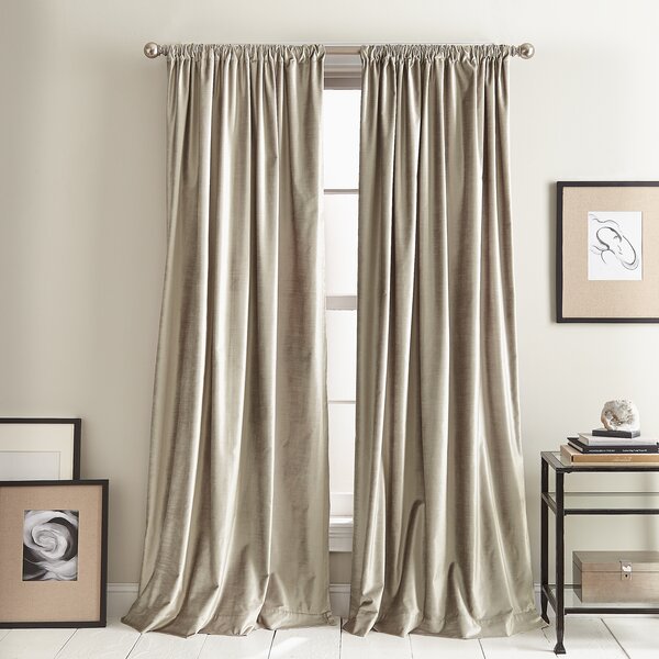 DKNY City Breeze 50 x 84-2 Leather Tab Top Panels White Window Curtain Drapes 