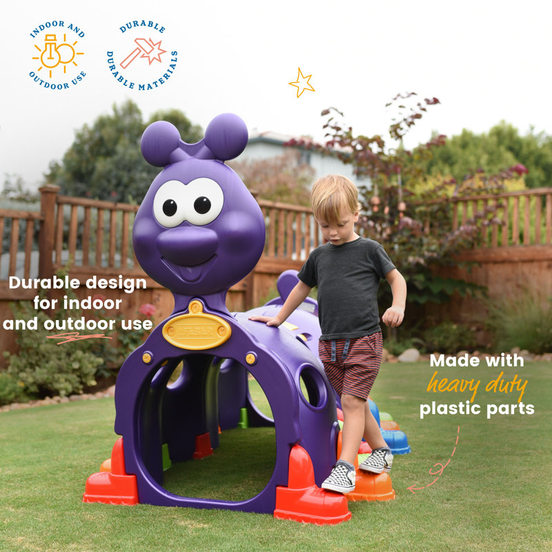 ECR4Kids Happy Caterpillar Tunnel Playground & Reviews - Wayfair Canada
