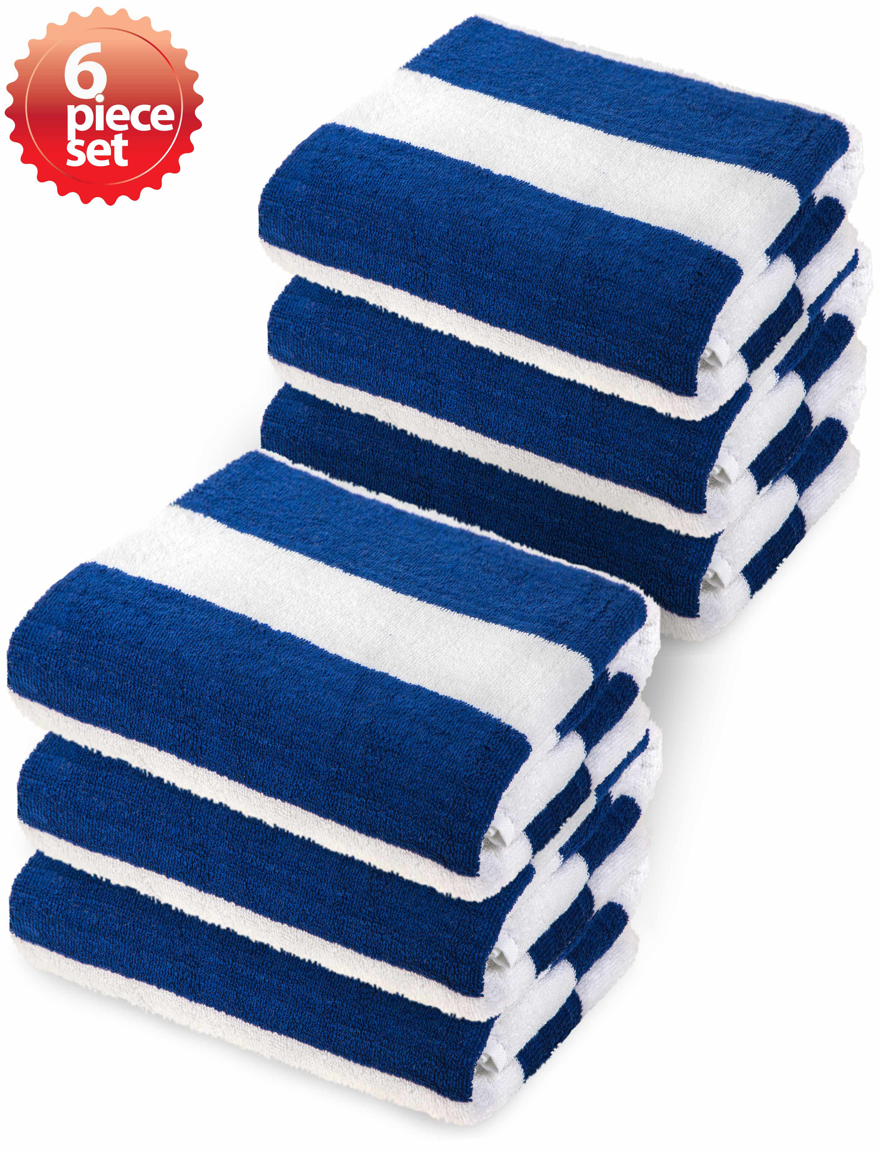 Latitude Run® 6 Piece 100 Cotton Beach Towel Set & Reviews Wayfair