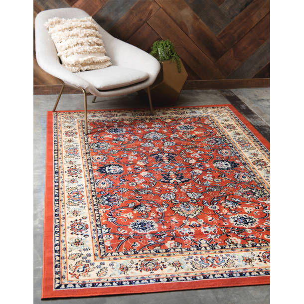 Charlton Home® Hanan Performance Turquoise Rug & Reviews | Wayfair