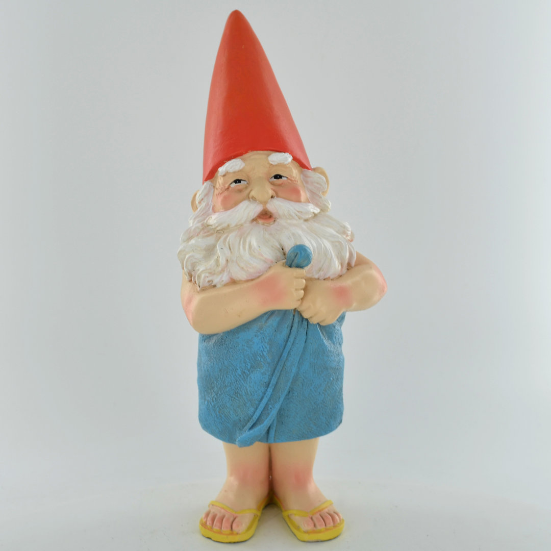 Happy Larry Gartenstatue Cecil